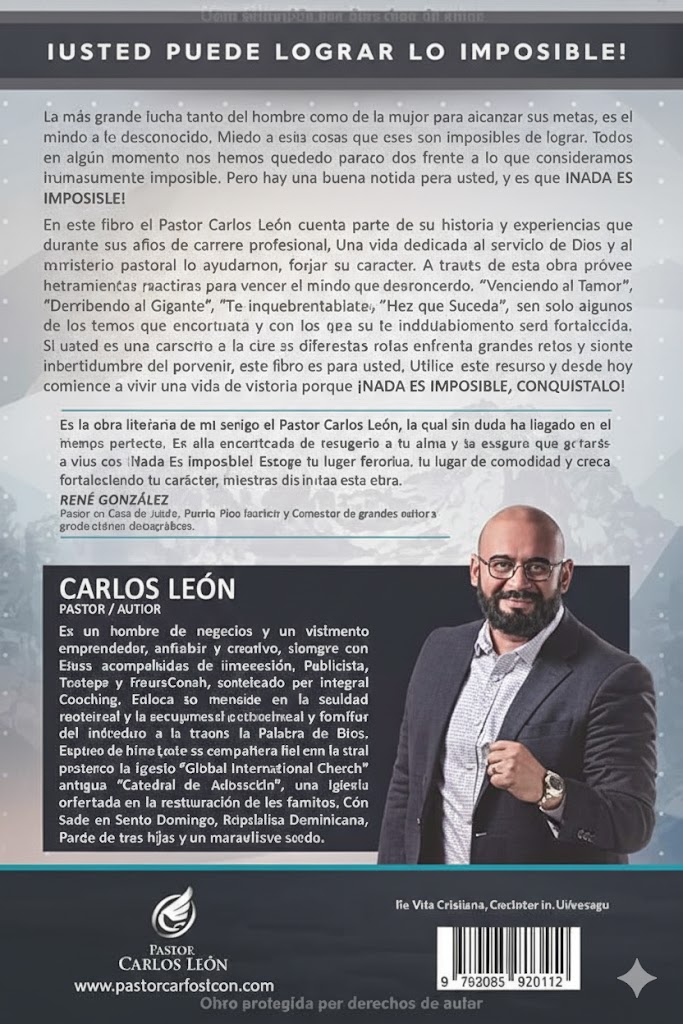 Libro - Nada es Imposible (Disponible en Español y Portugués) - Imagen 3